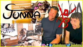 FIRST TIME REACTING to Junna "Lux Aeterna (Metallica)"!
