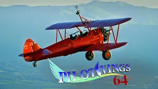 Pilot Wings N64 | Birdman Song - 8 Hours | 4K ✈️