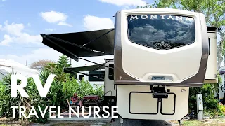 Full Time RV Travel Nurse Buys Luxury Fifth Wheel