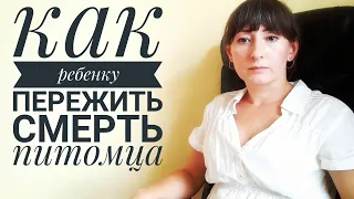 КАК ПОМОЧЬ РЕБЕНКУ ПЕРЕЖИТЬ СМЕРТЬ ПИТОМЦА| УМЕРЛА СОБАКА/КОШКА