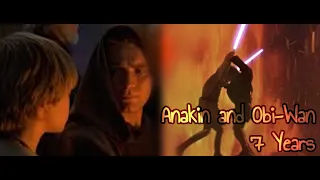 Anakin and Obi Wan-7 years | Star Wars