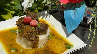 DHAL (Guyanese Style yellow split pea soup)