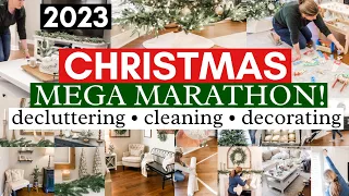 ❤️💚 NEW! 2023 CHRISTMAS EXTREME CLEANING MARATHON | Extreme Cleaning Motivation
