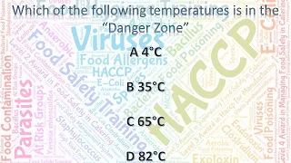 Food Hygiene Training Test Number 2