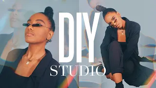 HOME PHOTO STUDIO FOR UNDER $100 | DIY Photo/Video Studio In Your Bedroom!