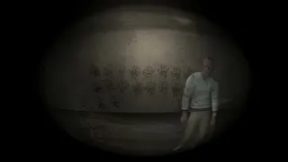 Silent Hill 4 - Frank Sunderland stares at your door for five minutes