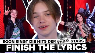 Ups🤣Kann 𝙏𝙝𝙚 𝙑𝙤𝙞𝙘𝙚 𝙆𝙞𝙙𝙨-𝙂𝙚𝙬𝙞𝙣𝙣𝙚𝙧 EGON den Hit von 𝙏𝙚𝙖𝙢 𝙎𝙩𝙚𝙛𝙛 nicht weitersingen? | Finish the lyrics