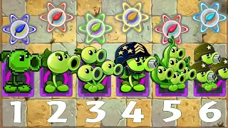 Every PEASHOOTER Plants vs Team Mummified Zombies - Who Will Win? - PvZ 2 Challenge Battlez