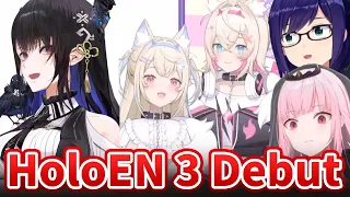 A-chan and Calli React to EN 3rd Gen Debut【Part2】【Hololive】