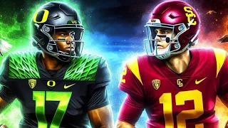 #8 OREGON VS #6 USC WEEK 4 : FOOTBALL RIVALS YEAR 2