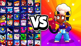 MAISIE vs ALL BRAWLERS! NEW CHROMATIC BRAWLER!!!