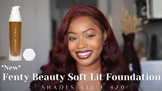 *NEW* Fenty Beauty Soft Lit Luminous Hydrating Longwear  Foundation|| *shades 410 + 420