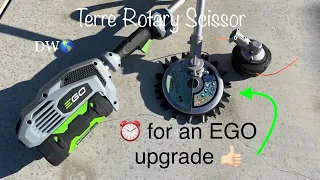 How to install… Terre Rotary Scissors - Ego trimmer conversion