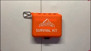 What's Inside the Red Rock Outdoor Gear Survival Kit in a Pelican Case?