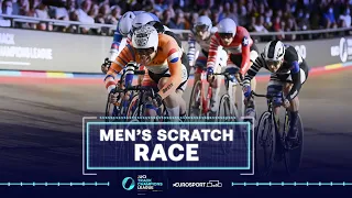 Roy Eefting takes heroic victory in the men's Scratch race! | UCI Track Champions League - Round 4