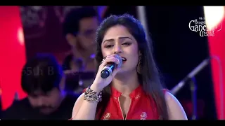 'Churaake Dil Mera' by Kumar Sanu and Anuradha Gosh at 55th Bengaluru Ganesh Utsava 'Baazigar O Baaz