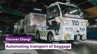 Automating the transport of baggage in Changi Airport