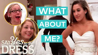 Triplet Bride Clashes With Her Opinionated Sisters | Say Yes To The Dress