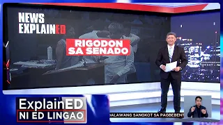News ExplainED: Rigodon sa Senado | Frontline Tonight
