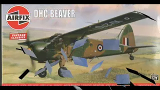 warplane DeHavilland DHC-2 Beaver, JRV i PVO 1/72, Airfix, Full Video Build