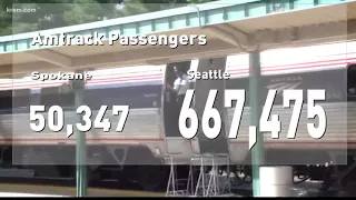 Spokane's Amtrak system very different from west side