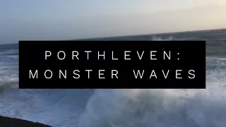 Huge waves at Porthleven, Cornwall