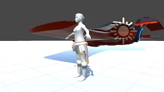 Unity5 Tutorial: Cloth for Animated Characters using Blender Rigify addon