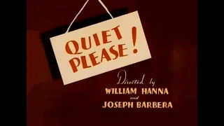 Quiet Please 1945 Original Titles Opening and Closing
