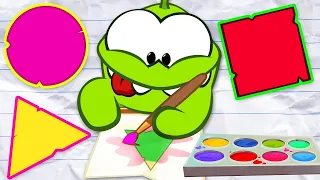 Learn Shapes And Colors With Om Nom | Learning Videos For Kids | Learn With Om Nom