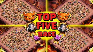 TOP 5 Best CWL and WAR Base Layouts with Link TH16 | NEW Anti Spam META Bases in Clash of Clans