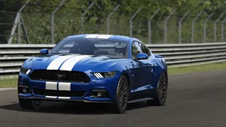 Assetto Corsa One Lap Drive [5] - Ford Mustang GT 2015 (Cockpit cam/No music)