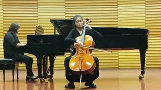 Hungarian Rhapsody, Op.68 (Popper, David) cello played by Yuxuan Song (12 Years old)