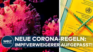 CORONA: Zoff um die neuen Covid19-Regeln in Deutschland - Ungeimpfte und Kinder besonders betroffen