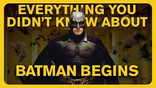 Everything You Didn't Know About Batman Begins