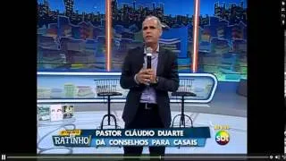 Cláudio Duarte no programa do Ratinho dois dedos de prosa Canal SRV2 vídeo 2
