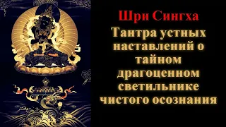 Шри Сингха. Тантра устных наставлений о тайном драгоценном светильнике чистого осознания