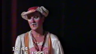 Леопольд  1995 год --3 съёмки натуральные из за кулис и зала