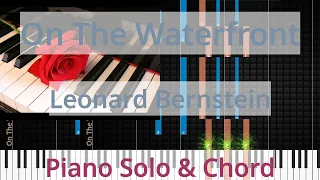 🎹On The Waterfront, Solo & Chord, Leonard Bernstein, Synthesia Piano