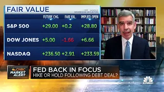 The best response to a debt issue is economic growth, says Allianz's Mohamed El-Erian