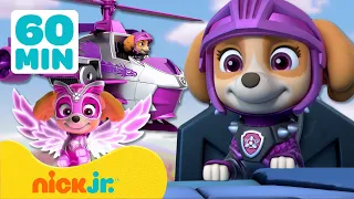 Psi Patrol | Najlepsze akcje ratunkowe Skye z plecaka odrzutowego! | 1 godzina | Nick Jr. Polska