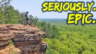 LEVIS MOUND. #1 Mountain bike trails in WISCONSIN