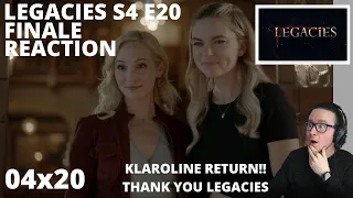 LEGACIES S4 E20 FINALE JUST DON’T BE A STRANGER, OKAY? REACTION 4x20 KLAUS RETURNS TO SAY GOODBYE