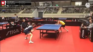 Truls Moregard vs Fabian Akerstrom   1 8 Swedish Championship 2019