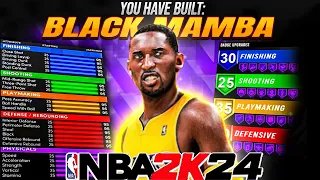 BLACK MAMBA BUILD is unguardable in NBA 2K24! 6'8 Demi God Build