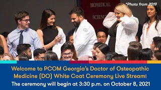 PCOM Georgia's 2021 Doctor of Osteopathic Medicine White Coat Ceremony