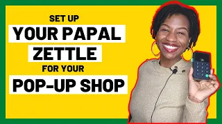 How to set-up your PAYPAL ZETTLE CARD READER for your POP-UP-SHOPS |connect your shopify website|