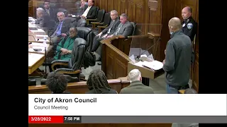 City of Akron Council Meeting - 3.28.2022