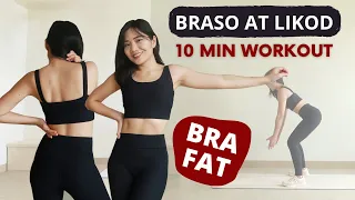 Ang Workout na Magpapawala ng BRA FAT Mo + Get SLIM ARMS & BACK! (Beginner Friendly)