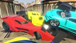 CARA A CARA ACCIDENTE GIGANTE! - GTA V ONLINE