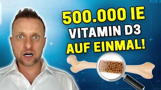 Studie: Das passiert bei 500.000 IE Vitamin D3 AUF EINMAL (erschreckend)